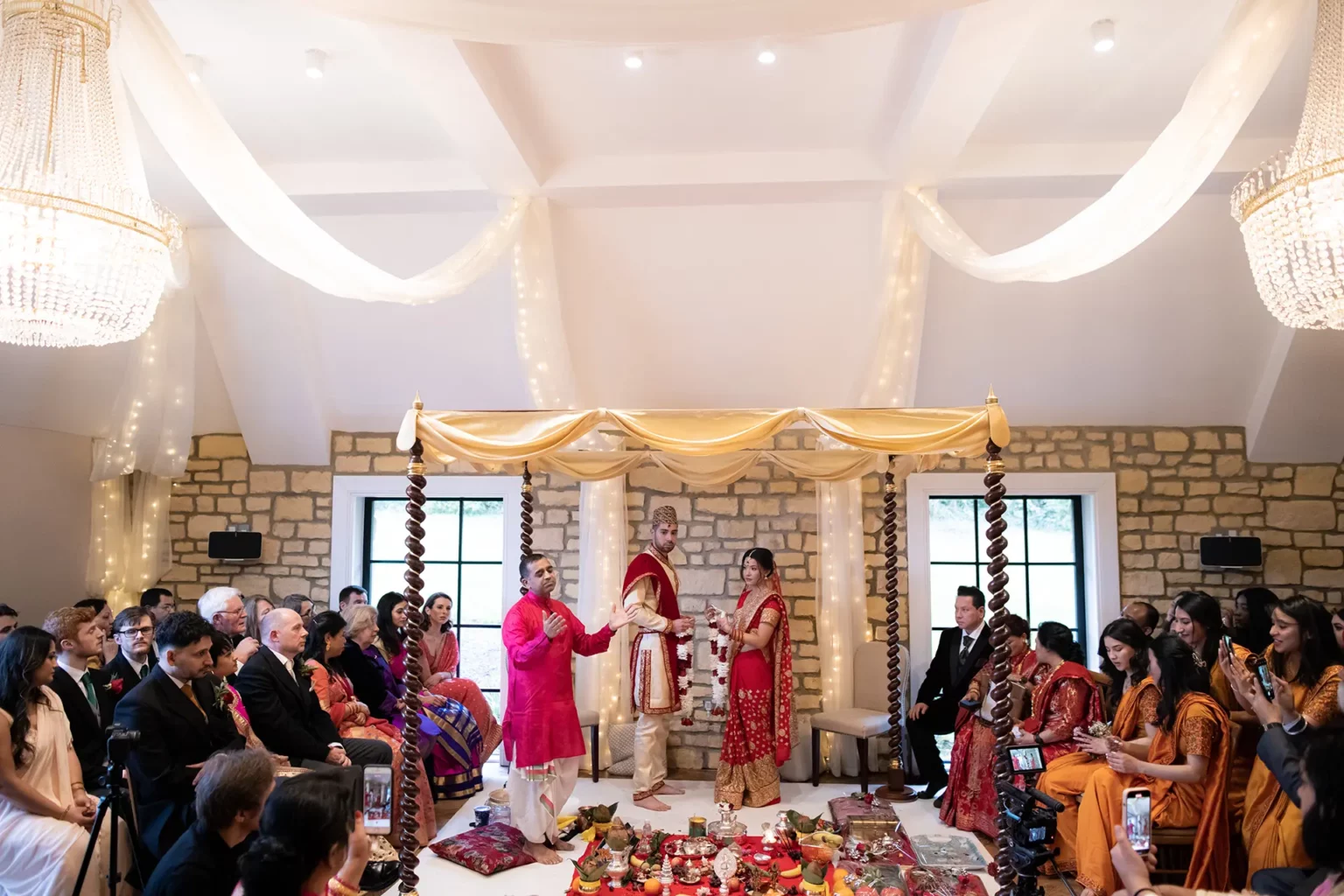 The Pear Tree Purton mandap ceremony