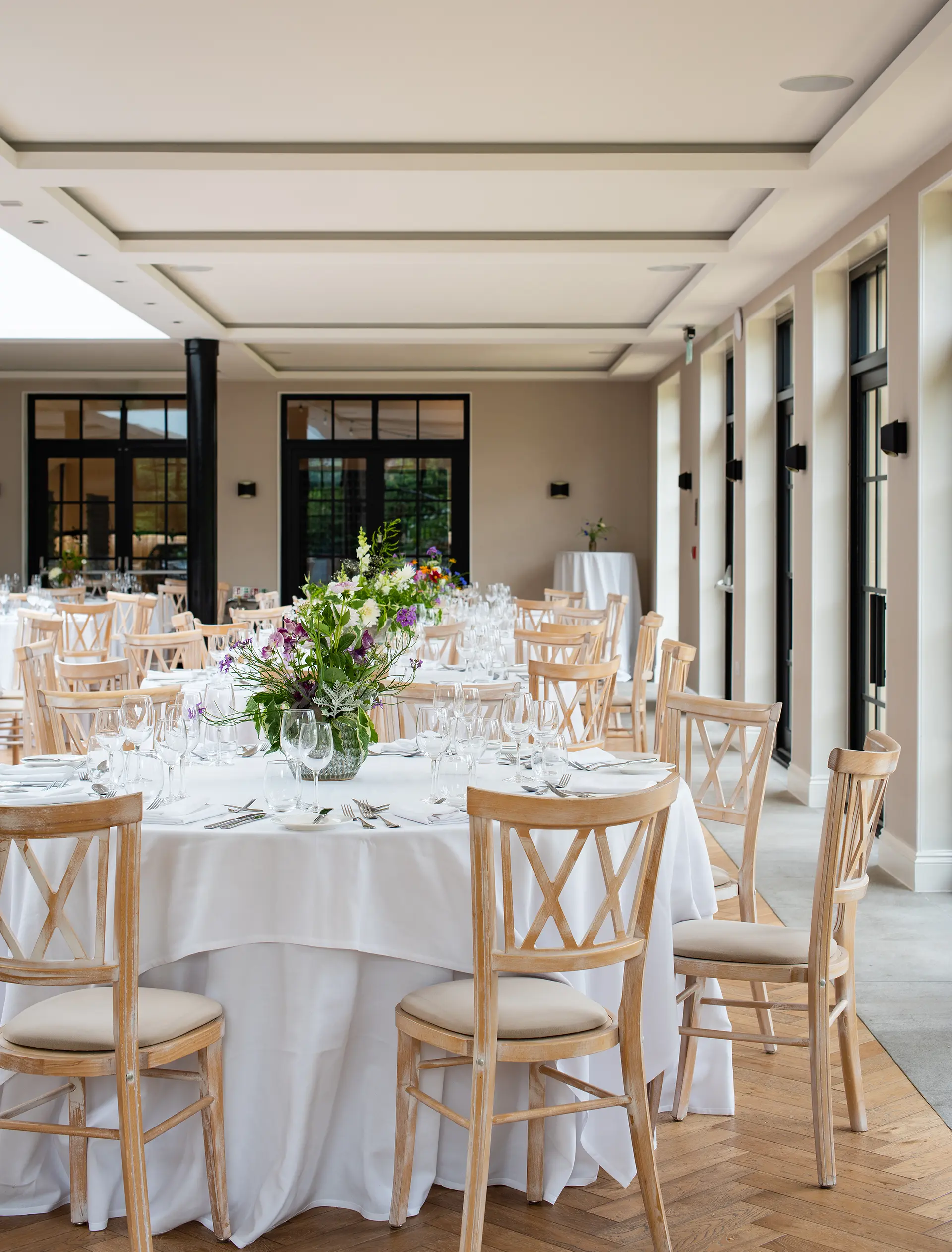 The Pear Tree Purton orangery reception room