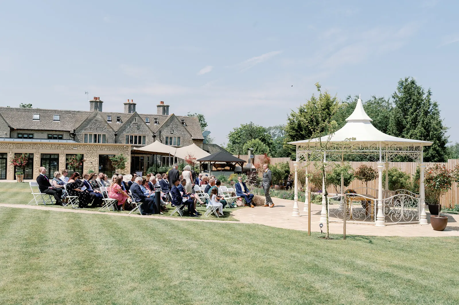 The Pear Tree Purton seasons spring outside ceremony