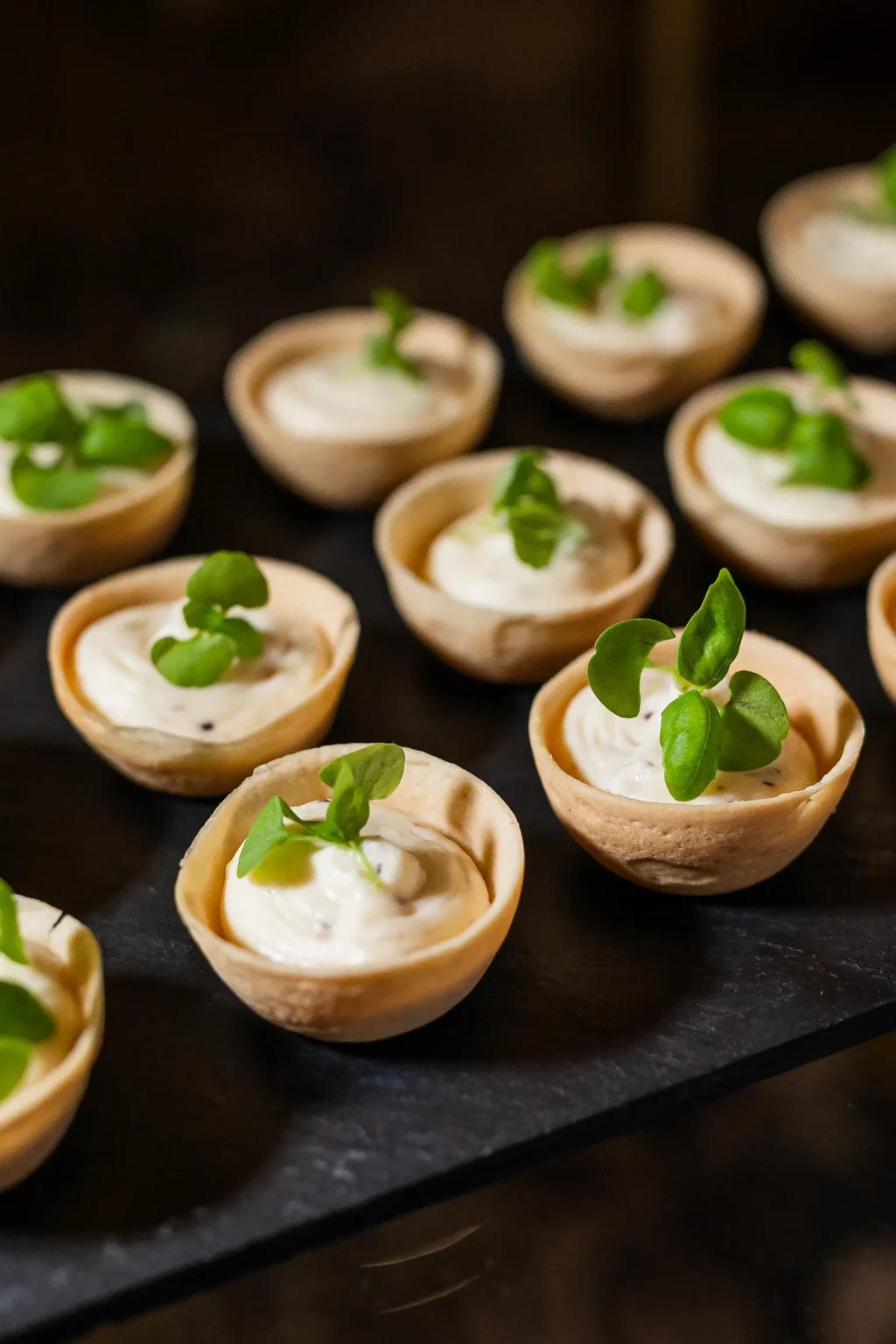 the pear tree canapes